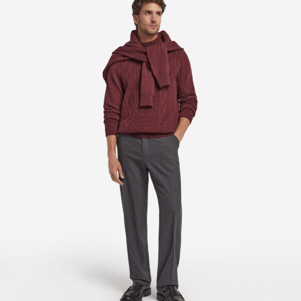 Ultrasoft Cashmere Fisherman Turtleneck