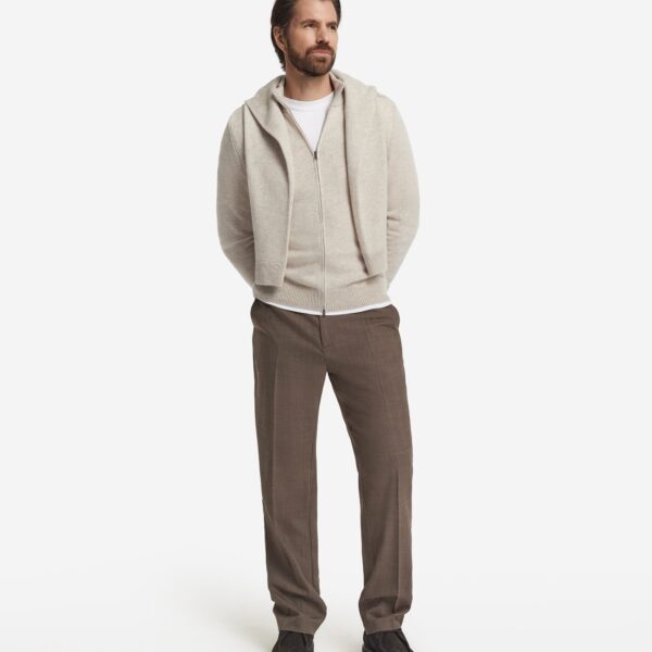 Ultrasoft Cashmere zippered cardigan